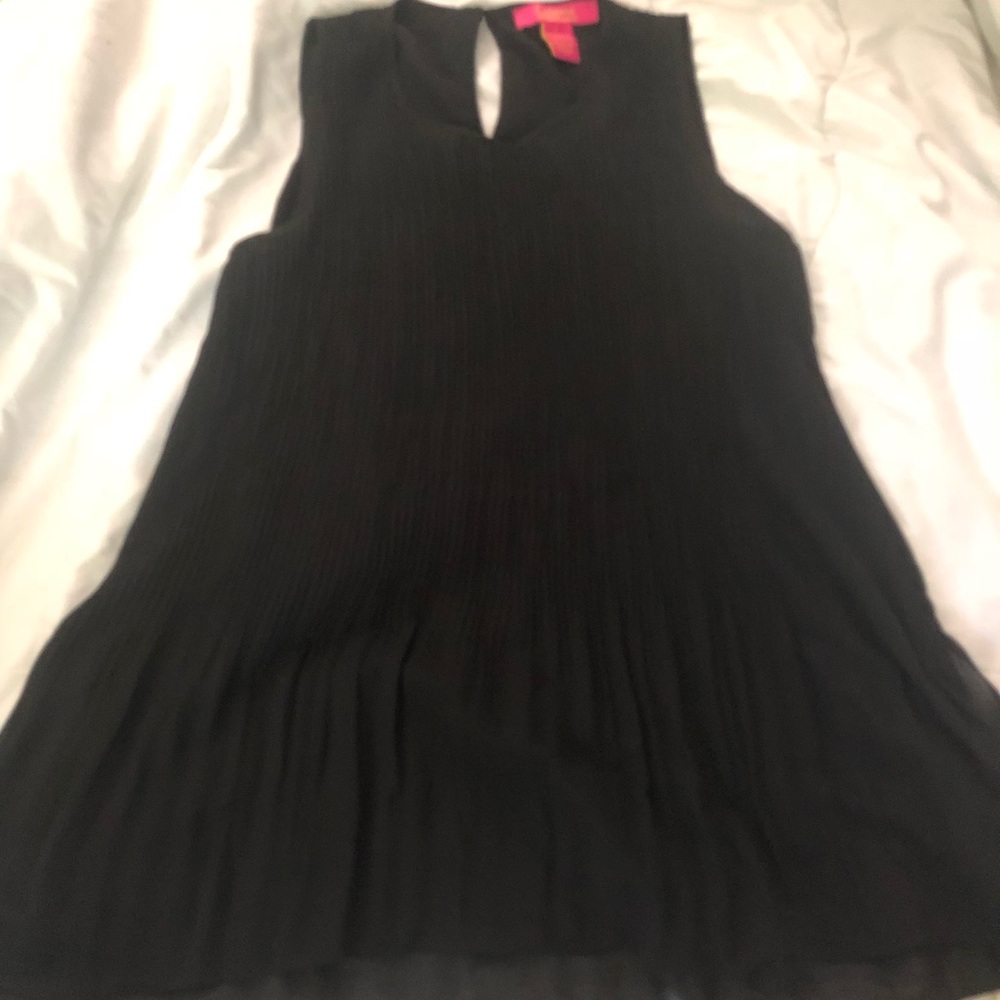 Catherine Malandrino Black  ribbed tank